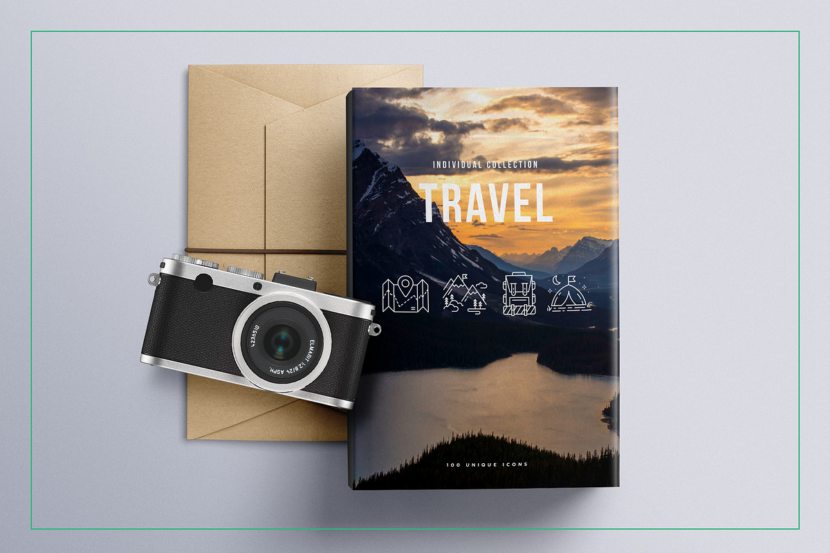Travel Line Icon Set, an Outline Icon by iStar Design (Photo 3 of 8)