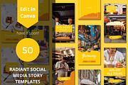 Radiant Social Media Story Template, a Social Media Template by BoontenStudio (Thumbnail 1 of 8)