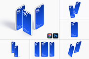 Clay iPhone 15 Pro Mockup Vol 2, an iPhone Mockup by Mockupia (Thumbnail 1 of 13)