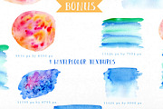 Watercolour Leaves and Floral Kit, a Texture Illustration by Maria Zebroff (Thumbnail 11 of 11)