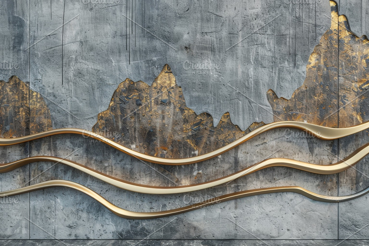 27 Landscapes on a concrete wall, an Arts & Entertainment Photo by Handmadefont (Photo 11 of 28)