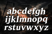Cidera Berius – Suspense Thriller, a Serif Font by HypeWorksCo (Thumbnail 12 of 13)