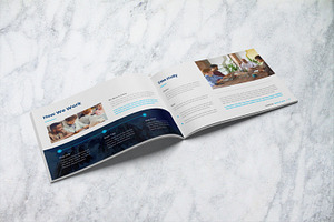 Company Profile Landscape Brochure