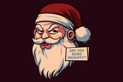 Bad Santa, a Seasonal Illustration by pedrors (Thumbnail 3 of 3)