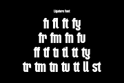 Hallogty - Bold Sports Car Font, a Sans Serif Font by QR Design Studio (Thumbnail 10 of 15)