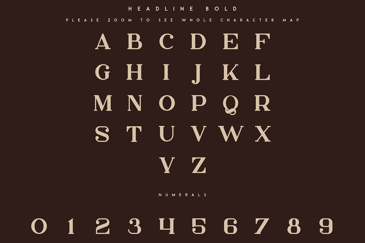 Bungalow Typeface - 9 fonts, a Serif Font by VP Fonts (Photo 17 of 19)