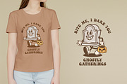 Halloween Tombstone Cartoon Vintage, an Illustration by vectstudio (Thumbnail 4 of 5)