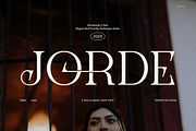 Jorde Logotype Serif Font, a Serif Font by Perfectype (Thumbnail 1 of 8)