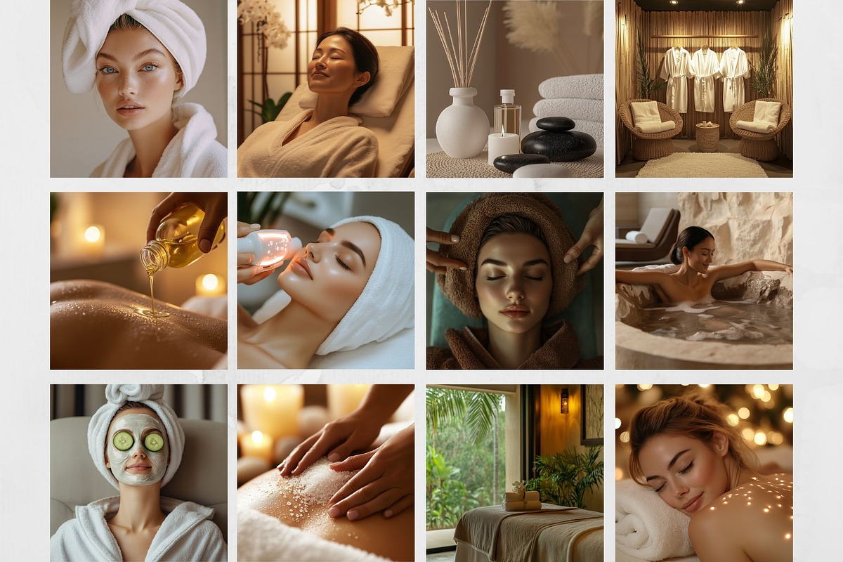 Luxurious Spa Massage Stock Photos, a Beauty & Fashion Photo by HAYAG Creatives (Photo 3 of 5)