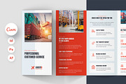 Transport Logistic Brochure Trifold, a Brochure Template by artbart (Thumbnail 1 of 9)