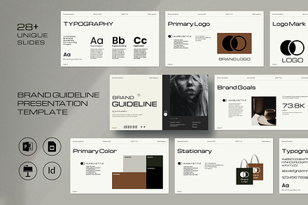 Brand Guidelines Presentation Templa, a Presentation Template by Slide-Agency
