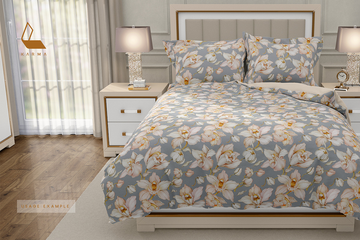 4-in-1 Floral Pattern Bundle, a Pattern Graphic by Karma (Photo 15 of 43)