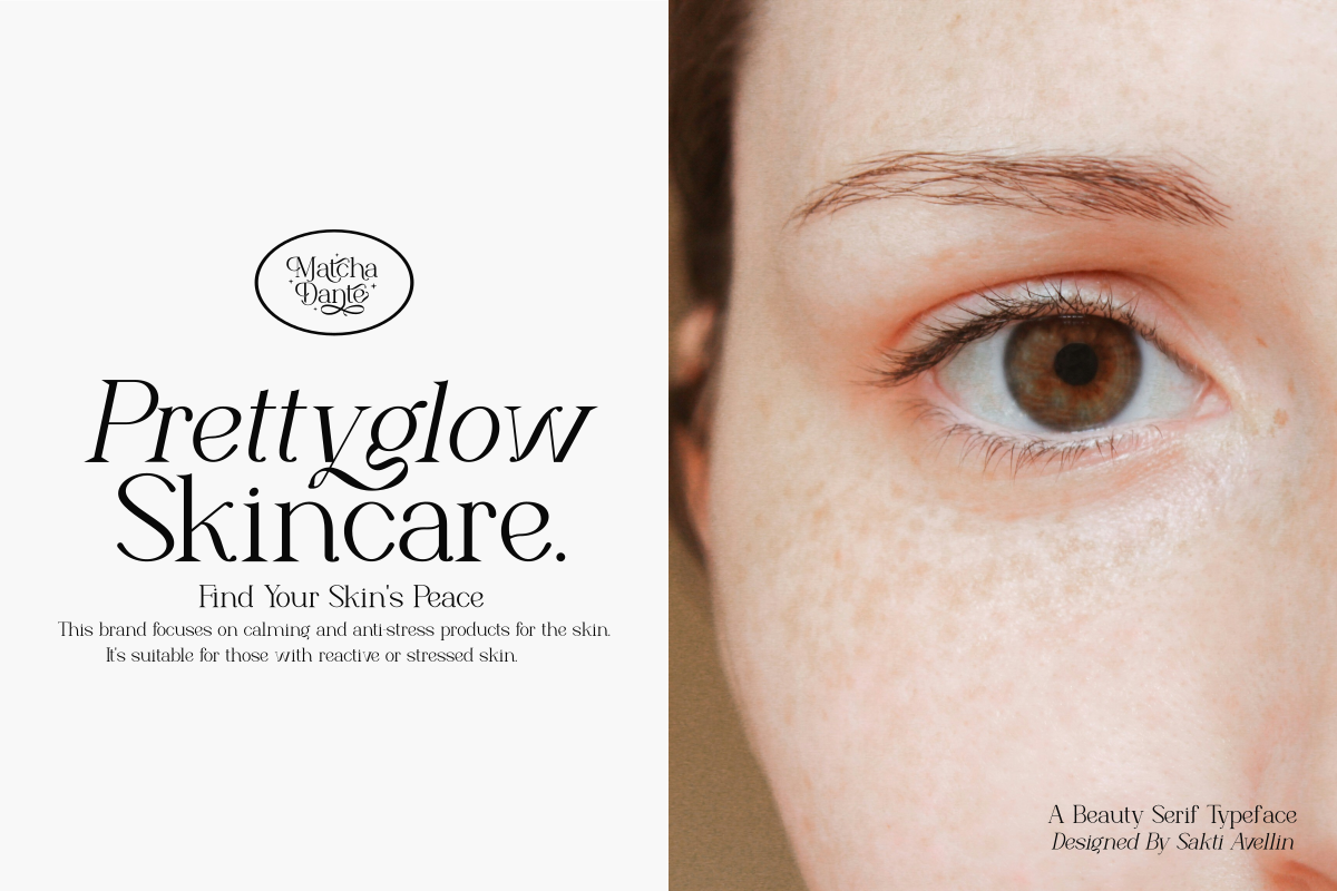 Matcha Dante - Beauty Serif Typeface, a Serif Font by SaktiAvellin (Photo 3 of 10)