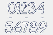 CS Aloise Rippled, a Sans Serif Font by Craft Supply Co. (Thumbnail 5 of 8)