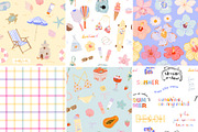 Trendy Summer Girl Clipart & Quotes, a Seasonal Illustration by Ruslana Lubenets (Thumbnail 15 of 16)