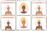 Gua Sha face massage collection, an Illustration by KeronnArt (Thumbnail 3 of 10)