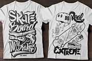 Skate board, t-shirt graphics, an Illustration by Urbanshop (Thumbnail 3 of 4)