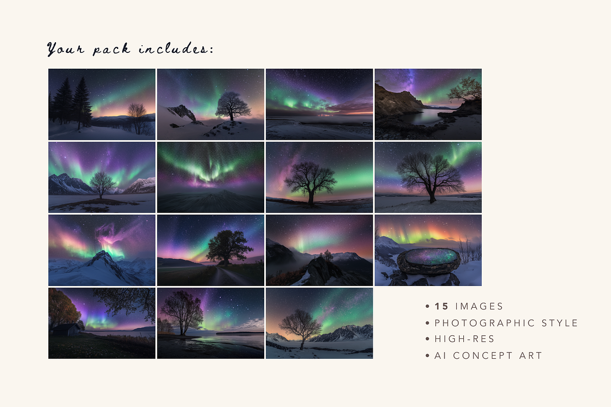 Aurora Borealis, a Nature Photo by Typedreams.site (Photo 5 of 6)