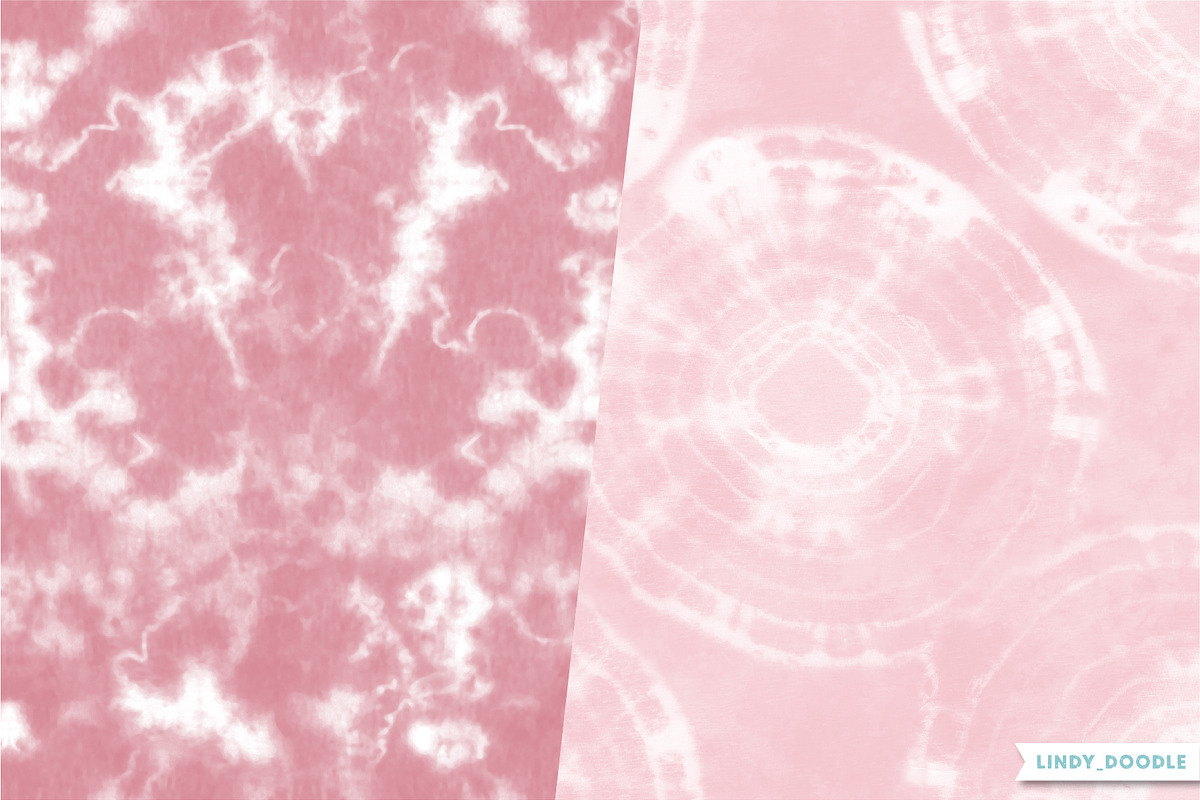 Monochromatic Tie Dye Pack 2, a Pattern Graphic by Lindy_doodle (Photo 8 of 9)