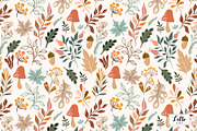 Autumn patterns set, a Pattern Graphic by Letto studio (Thumbnail 2 of 4)