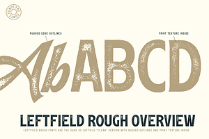 Leftfield Script, Sans & Serif