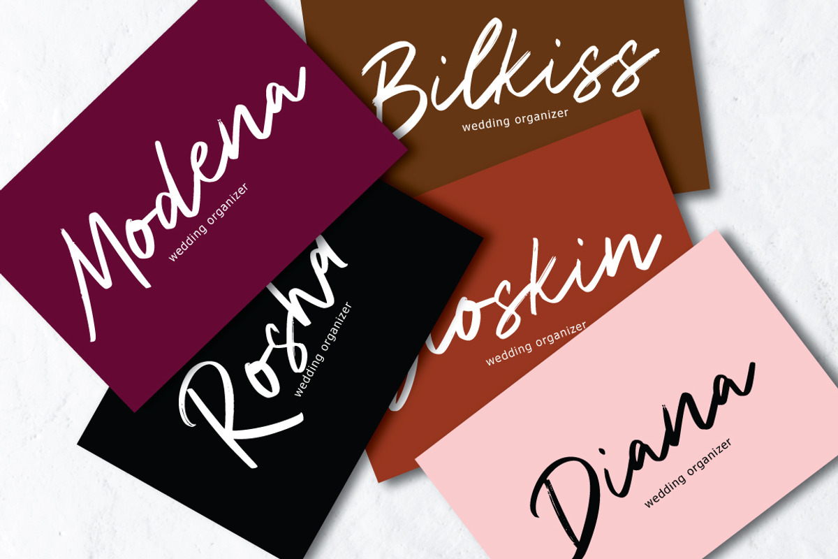 Romasha - Casual Signature Brush, a Handwritten Font by tebaltipislab (Photo 2 of 10)
