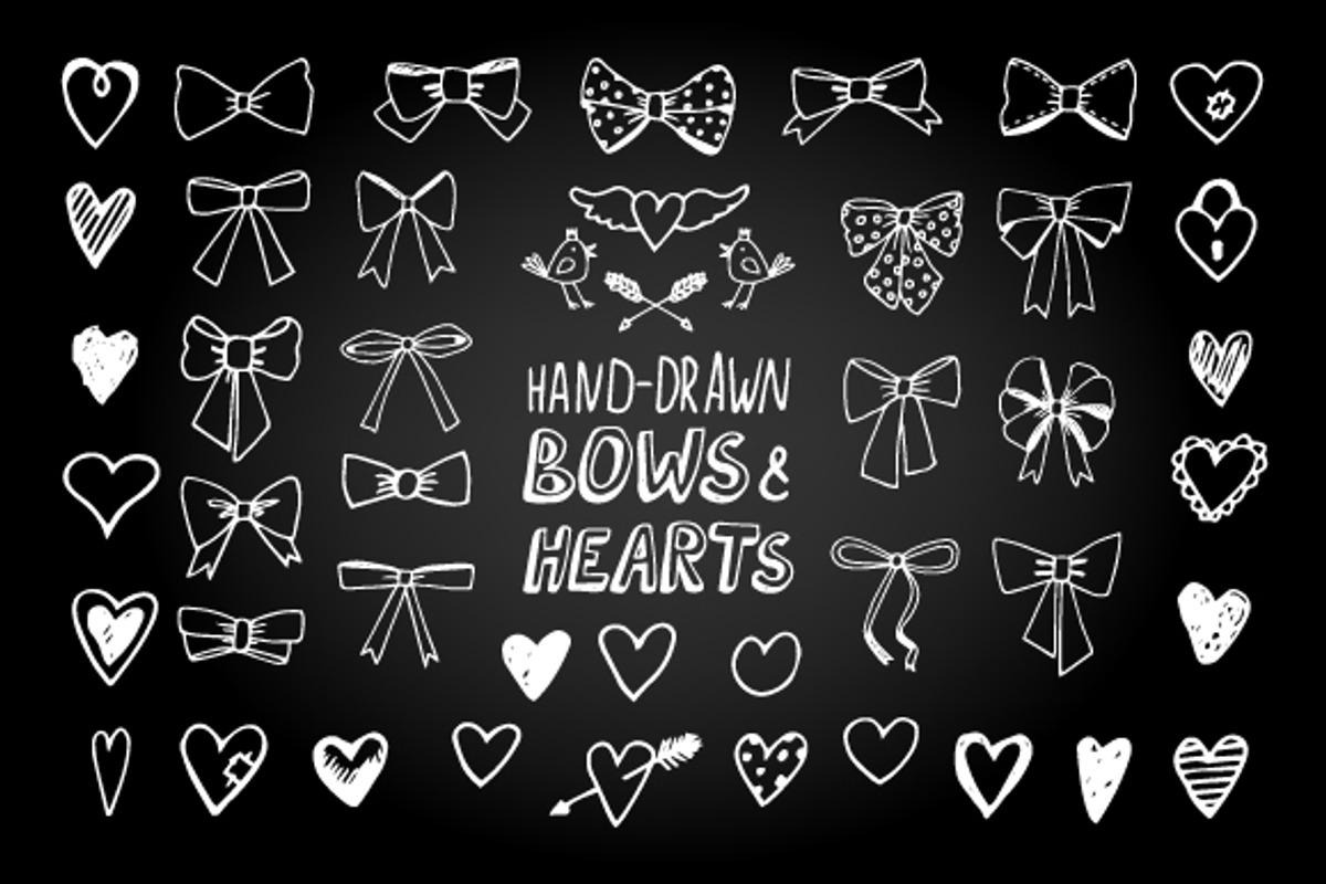 Bows & Hearts, an Object Graphic by ianakauri (Photo 9 of 16)