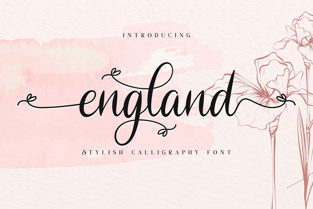 England // Stylish Calligraphy
