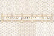 Japanese seamless patterns set #1., a Pattern Graphic by ALYOHA (Thumbnail 1 of 8)