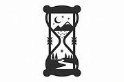 Hourglass Mountain Scene Set, an Illustration by BIPLOB EXPERT (Thumbnail 5 of 7)