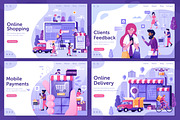 Online Shopping Web Illustrations, a Person Illustration by Alex Krugli (Thumbnail 4 of 14)