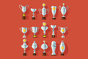Award Cups Set, an Object Graphic by painterr (Thumbnail 3 of 5)