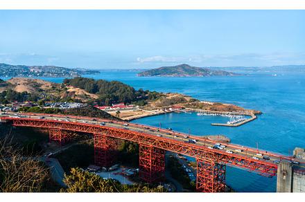 View of Horseshoe Bay and the Golden, a Nature Photo by Leonid Andronov