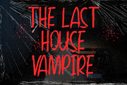 Vampire Roamer Brush Display Font, a Sans Serif Font by Maulana Creative (Thumbnail 7 of 7)