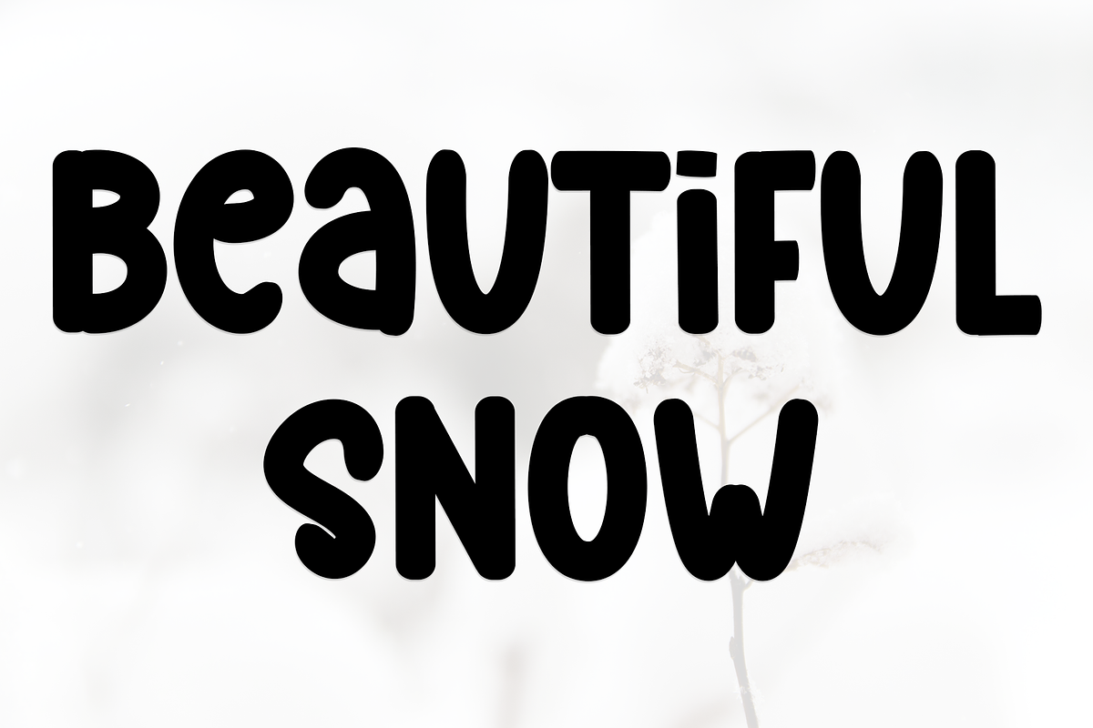 Snowlight, a Sans Serif Font by FreshTypeINK (Photo 2 of 8)