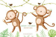 Safari Friends, adventures animals, an Animal Illustration by polikarpovaart (Thumbnail 20 of 24)