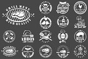 Set of meat emblems, a Graphic by Tomass2015 (Thumbnail 4 of 5)