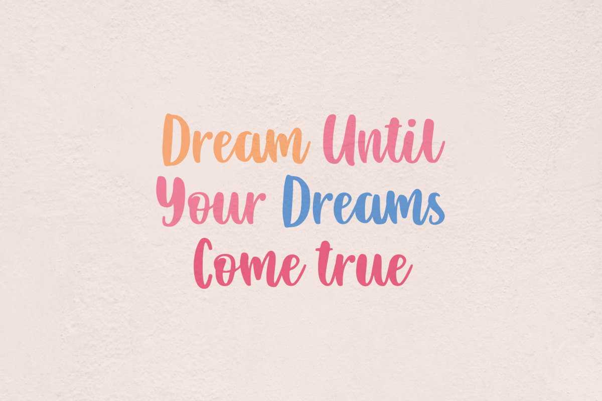 Viralles Script Font, a Script Font by nizarbagasm (Photo 2 of 7)