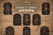 50 Floral French Window Ornament, a Decorative Illustration by Amazin_art (Thumbnail 1 of 35)