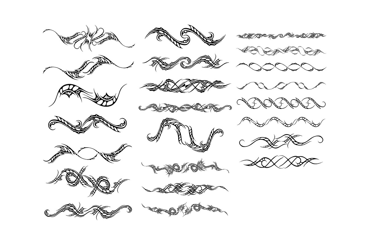 Tattoo Toolkit(Vector, PNG, Brushes), a Brush Add-On by xresch (Photo 22 of 26)