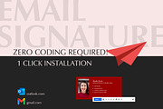 Creative Email Signature Template, a Social Media Template by Career Canvas (Thumbnail 3 of 4)