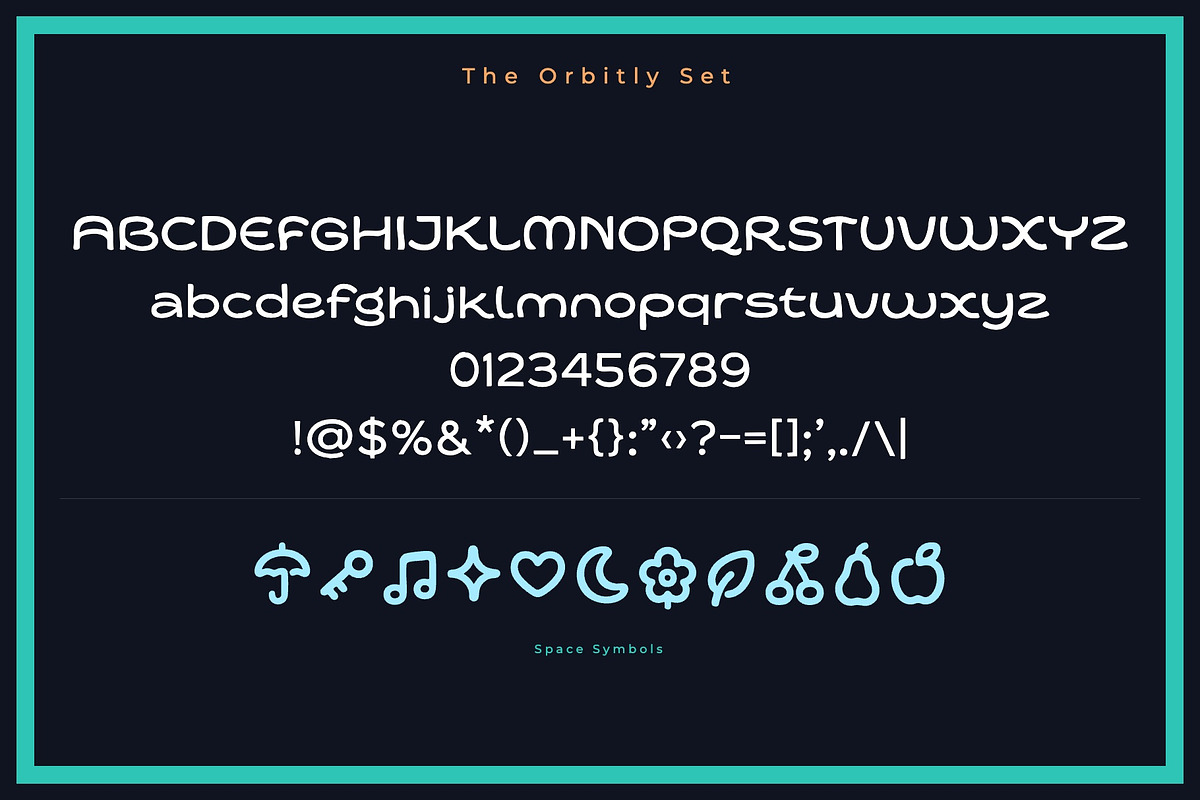 Orbitly Font, a Sans Serif Font by Graphic Spirit (Photo 2 of 8)