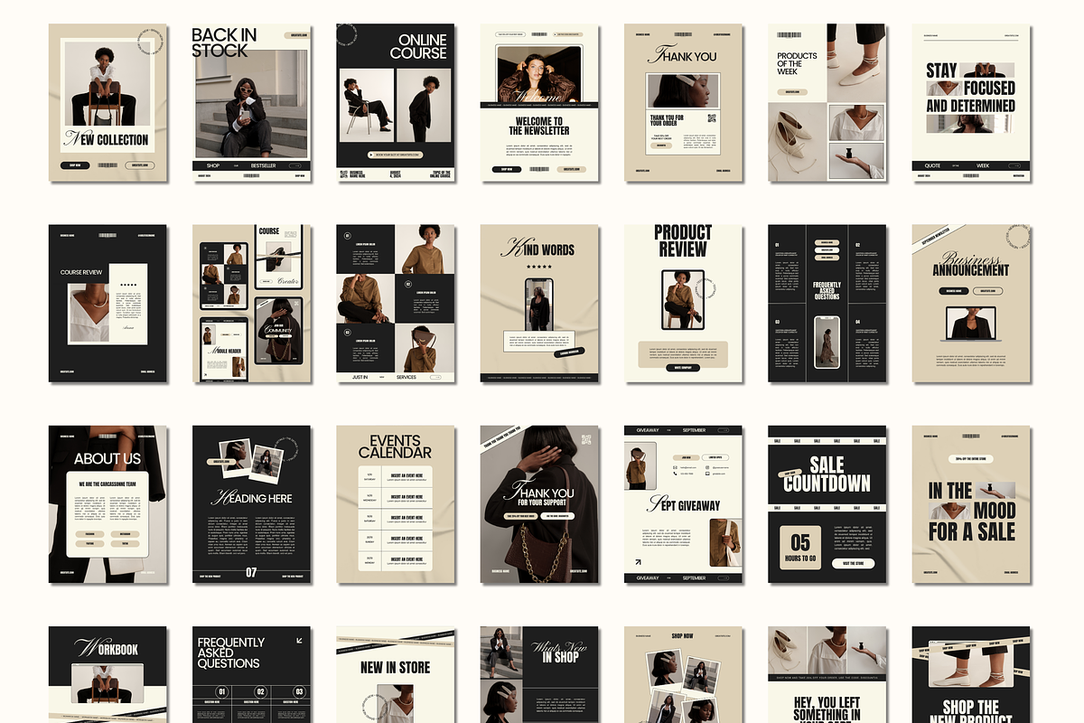 Email Marketing Newsletter Template, an Email Template by Branding Babe Co. (Photo 4 of 9)