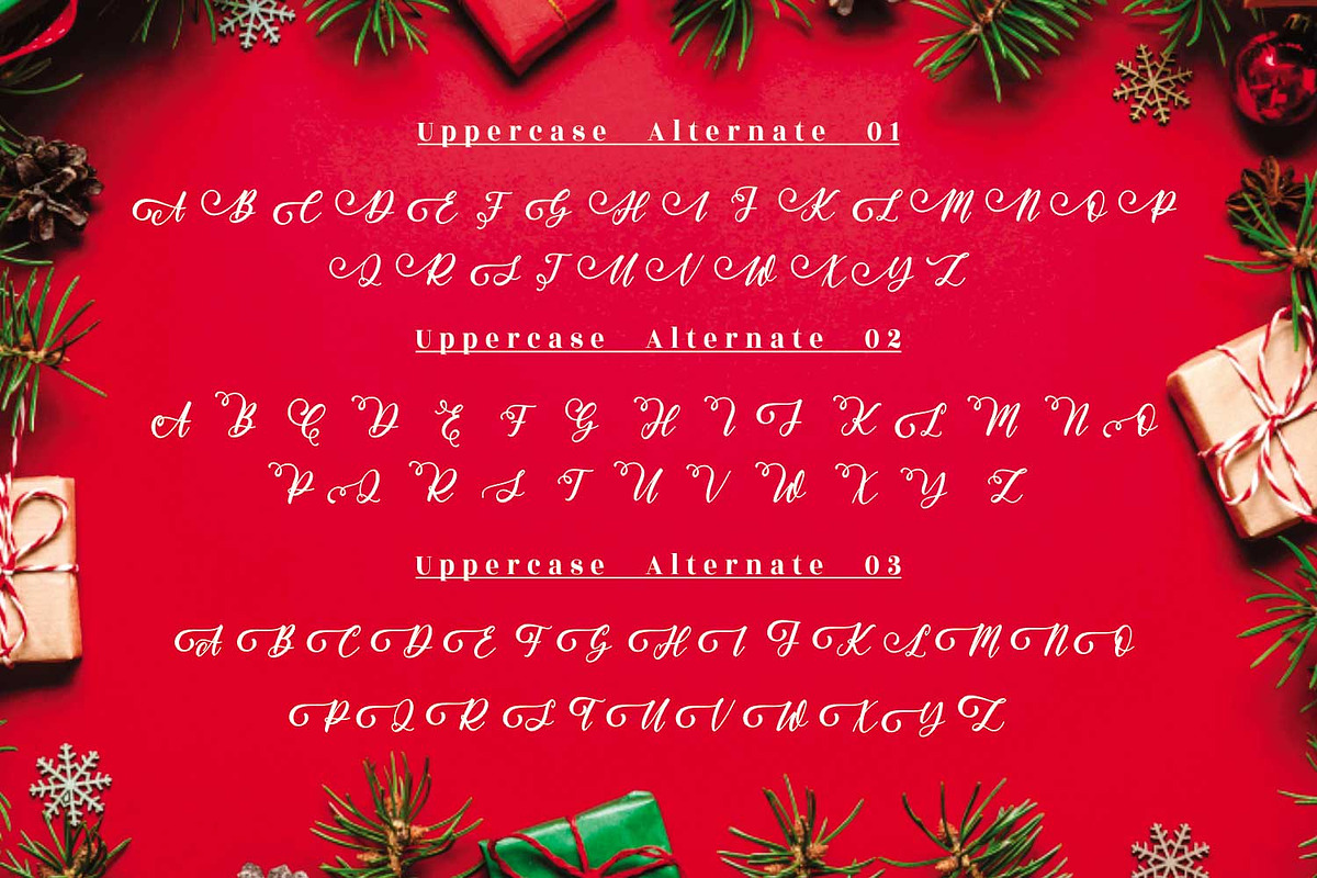 Beloved Christmas, a Script Font by Mozatype (Photo 17 of 19)