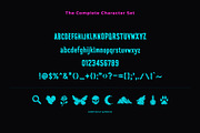 Hacklet Decorative Font, a Handwritten Font by Graphic Spirit (Thumbnail 2 of 8)