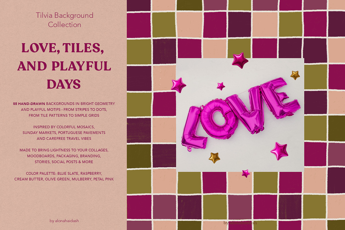 Tilvia · Modern Textured Papers, a Background Graphic by alonahaidash (Photo 3 of 13)