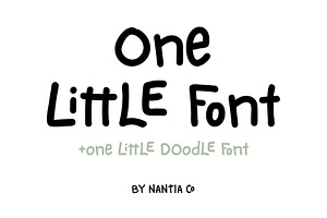 One Little Font Greek / Latin