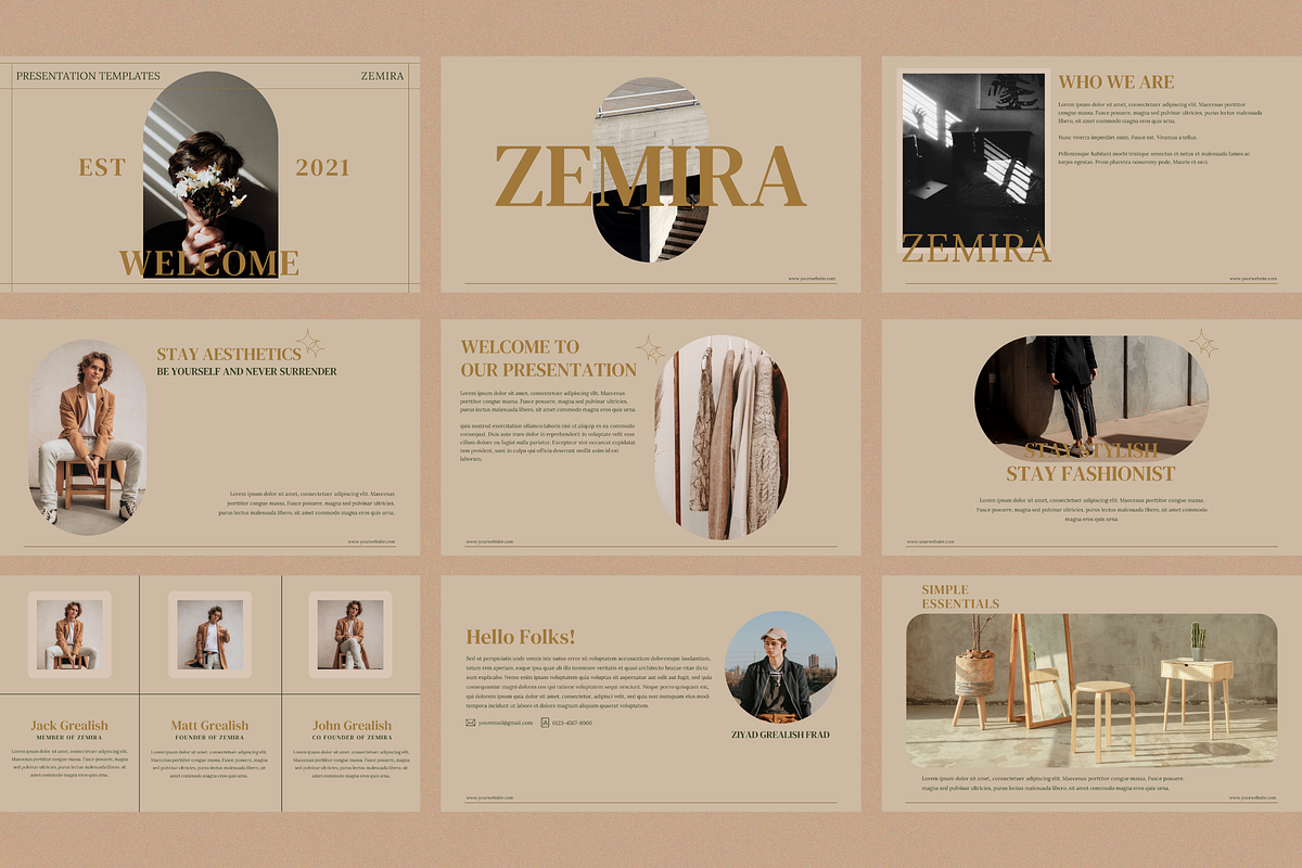 Zemira - Presentation Templates, a Presentation Template by ZAF Studio (Photo 9 of 13)