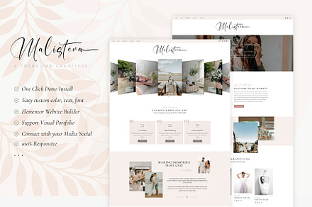 Malistena - Blog & Photographer WP