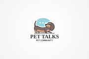 Pet Community Logo Template, a Branding & Logo Template by floringheorghe (Thumbnail 1 of 2)